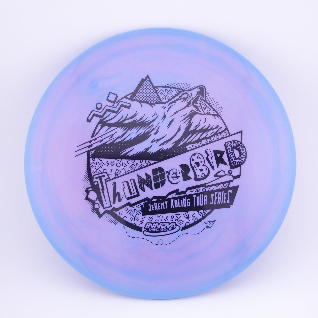 Innova Star Thunderbird Jeremy Koling (Tour Series) 173-175g Black Stamp control driver disc golf disc
