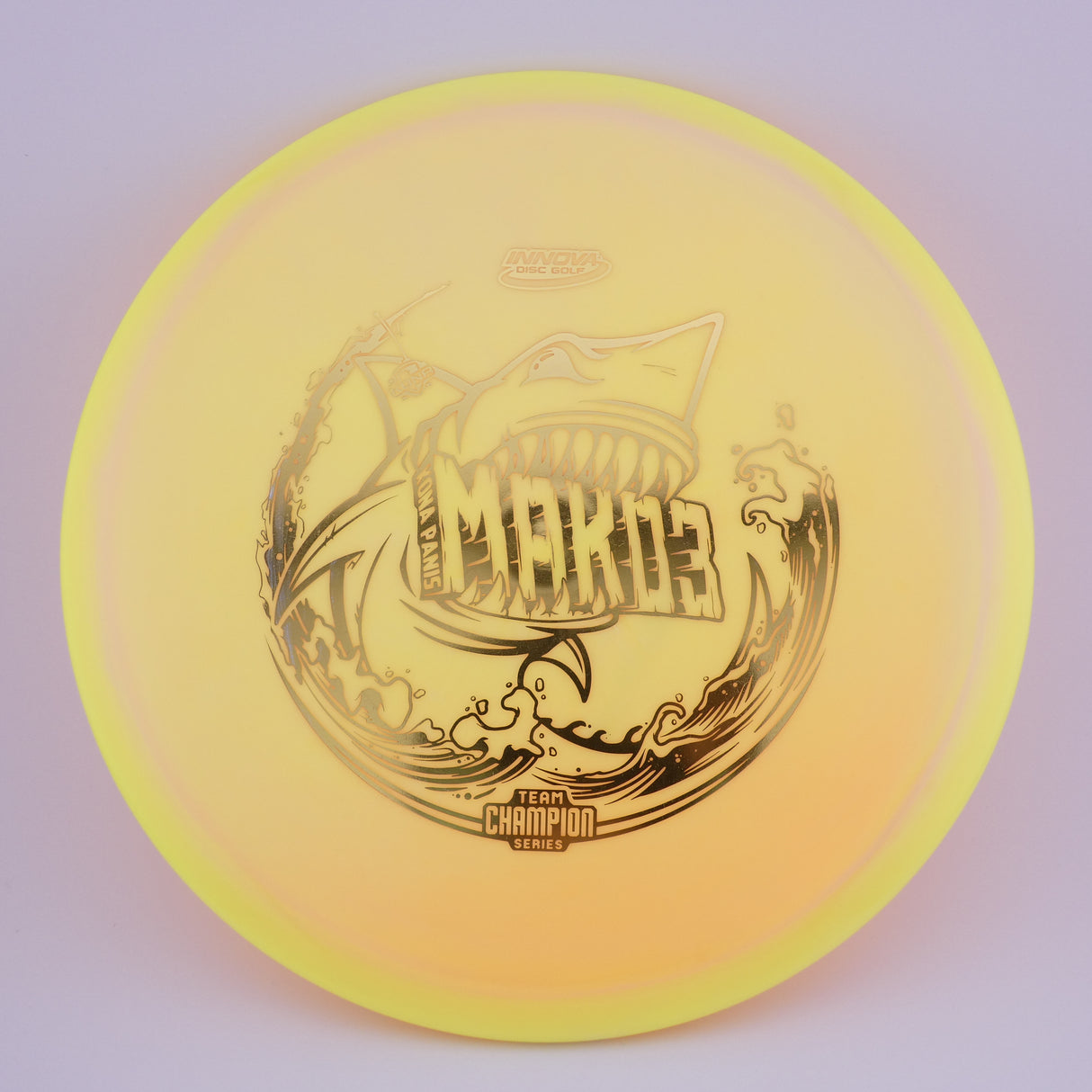 Innova Star Mako3 Kona Panis (Tour Series) 180g Gold Stamp midrange disc golf disc