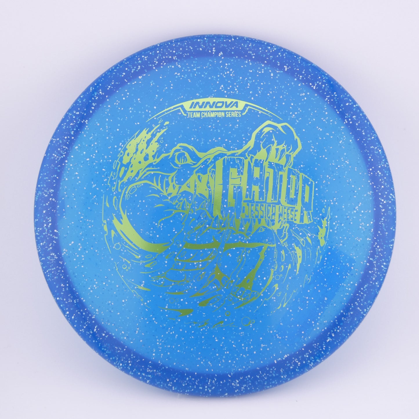Metal Flake Champion Gator Jessica Weese (Blue)