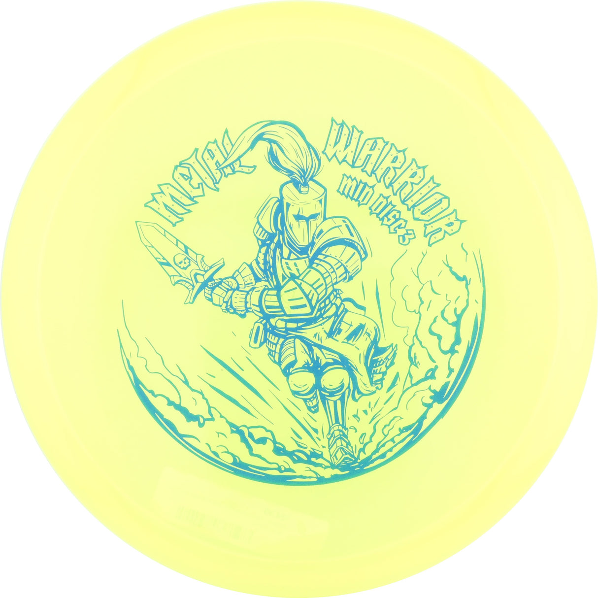 Innova Champion Mid Disc3 (Metal Warrior) 178-180g (Yellow) midrange disc golf disc