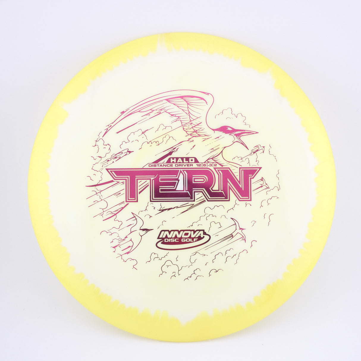 Innova Halo Star Tern 173-175g Yellow distance driver disc golf disc