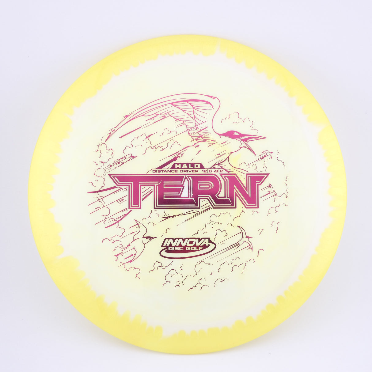 Innova Halo Star Tern 173-175g Yellow distance driver disc golf disc