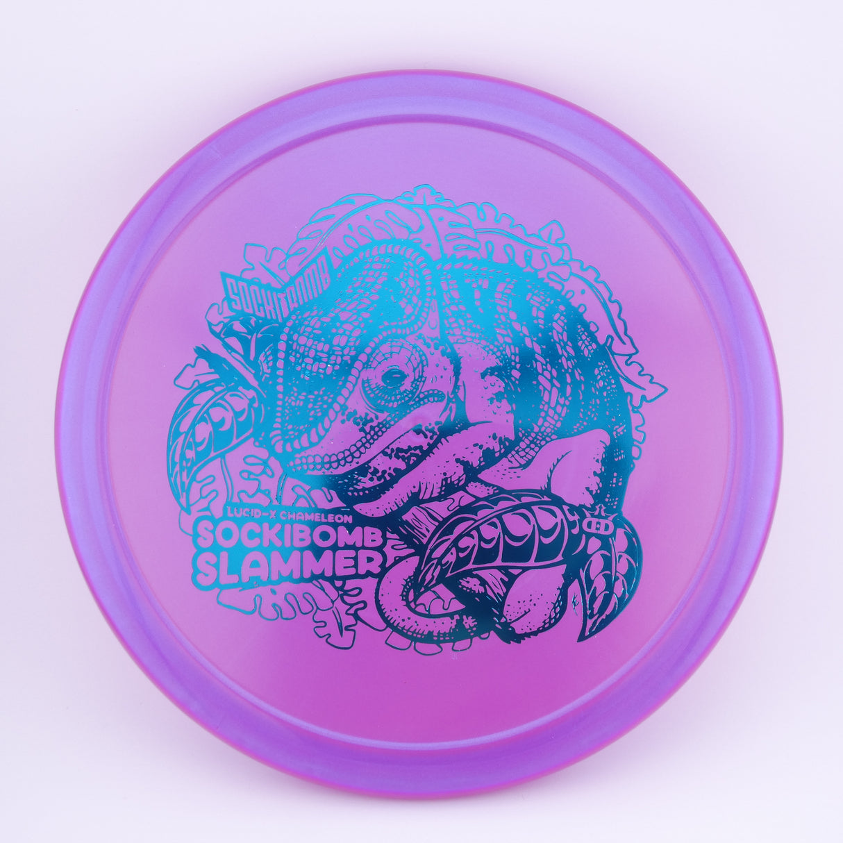 Dynamic Discs Lucid-X Chameleon Sockibomb Slammer Ricky Wysocki 2023 putt & approach disc disc golf disc