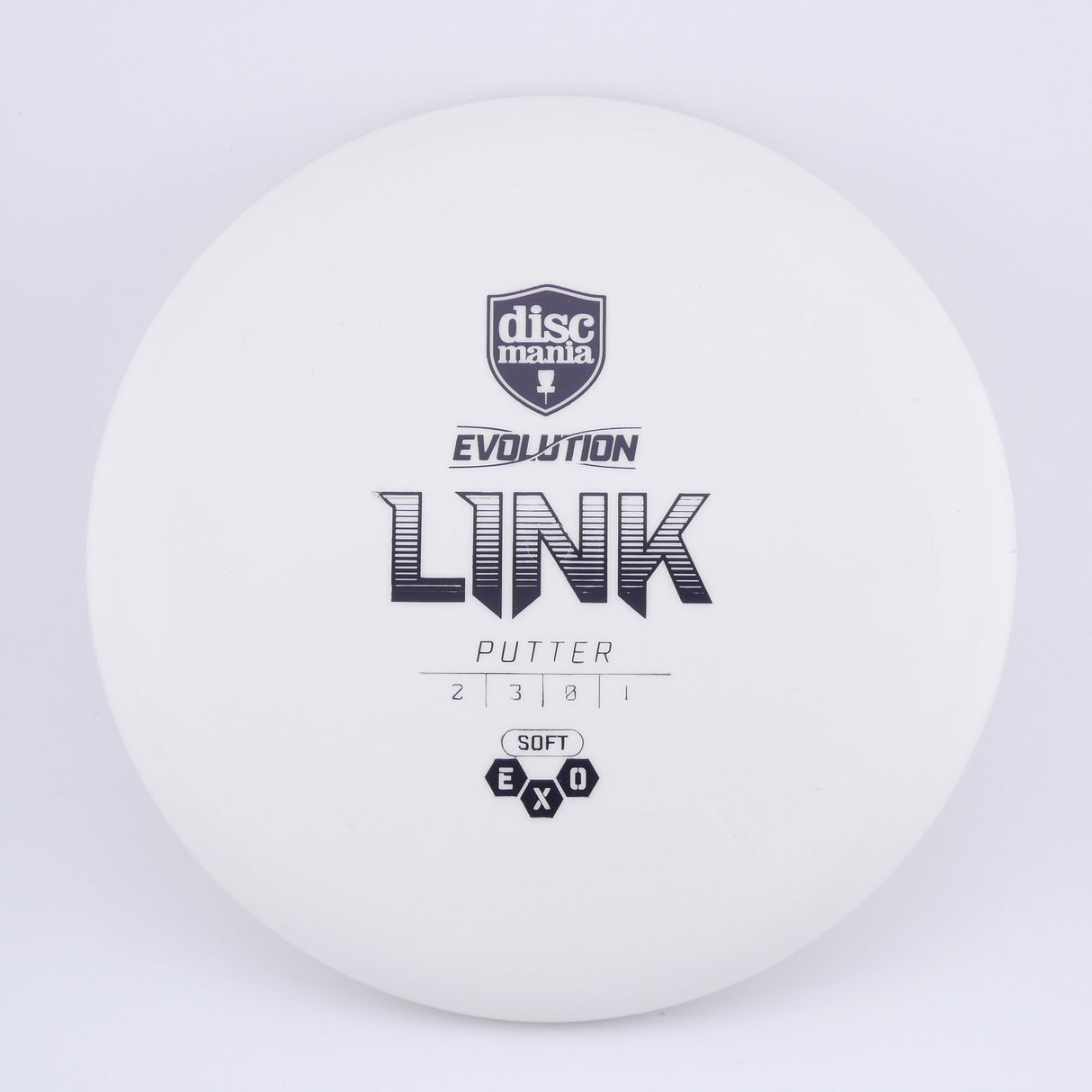 Discmania Soft Exo Link 173-176g White putt & approach disc disc golf disc