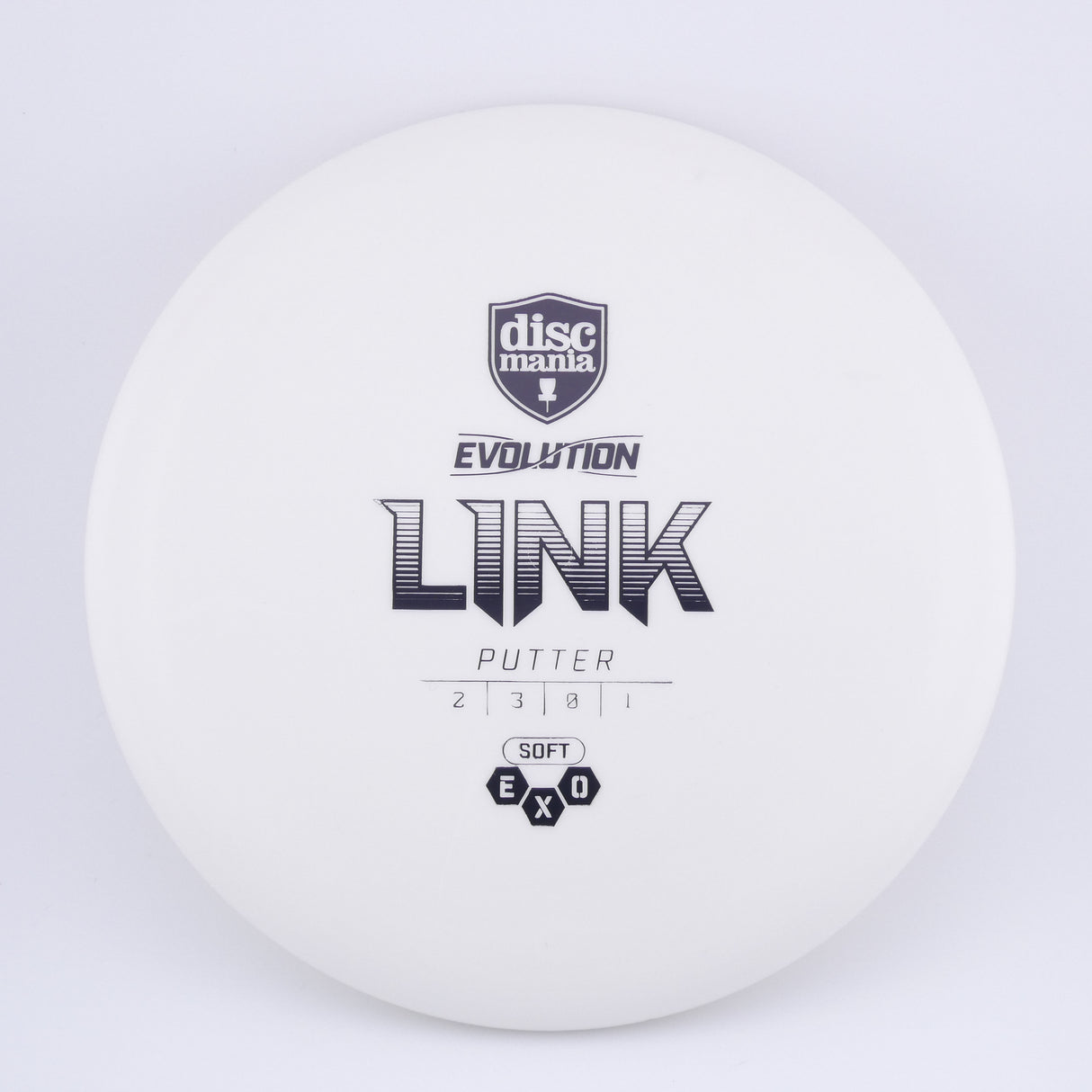 Discmania Soft Exo Link 173-176g White putt & approach disc disc golf disc
