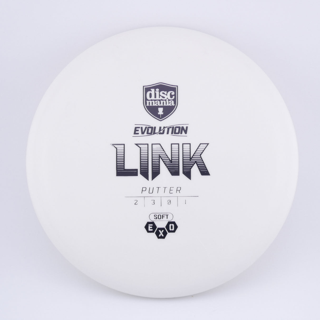 Discmania Soft Exo Link 173-176g White putt & approach disc disc golf disc