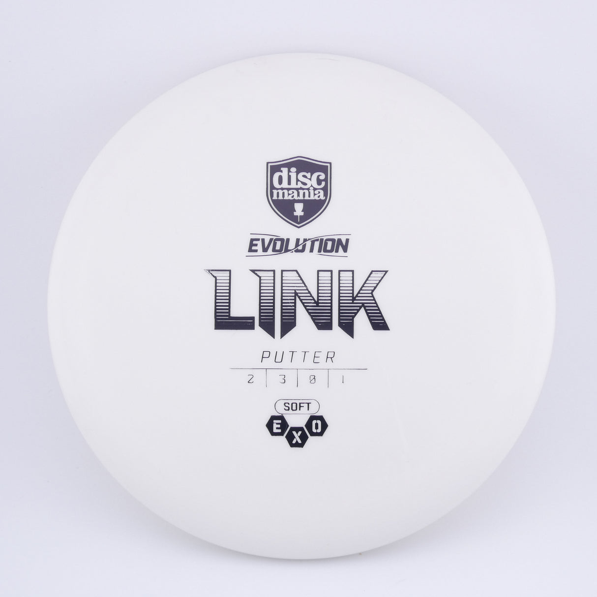 Discmania Soft Exo Link 173-176g White putt & approach disc disc golf disc