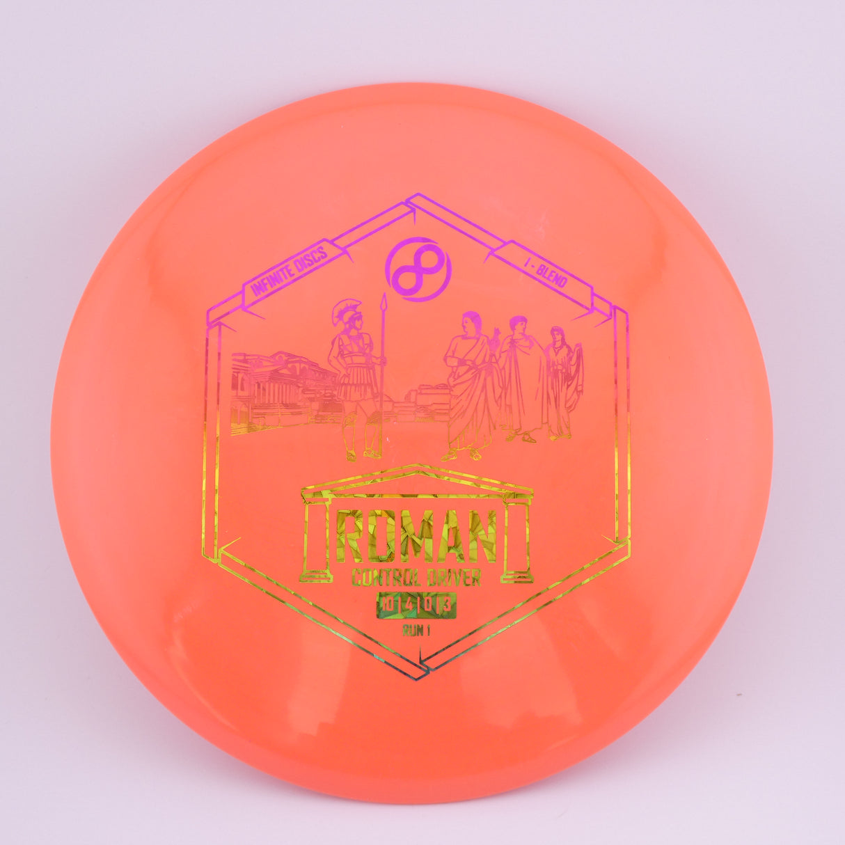 Infinite I-Blend Roman 173-175g overstable control driver disc golf disc