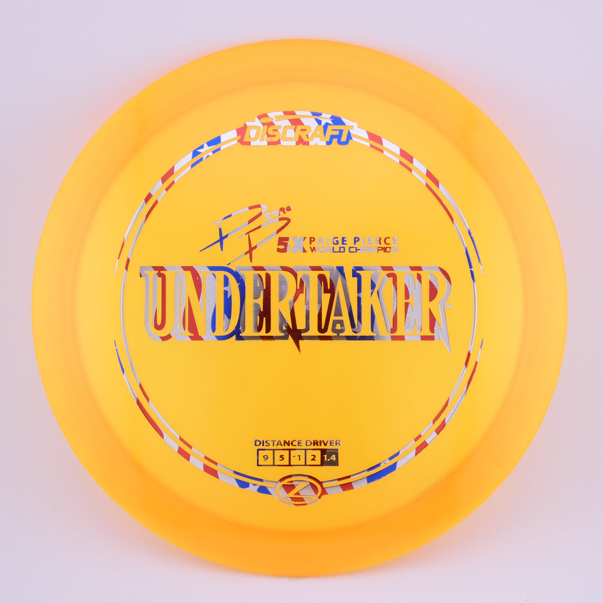 Discraft Z Line Undertaker 167-169g control driver disc golf disc