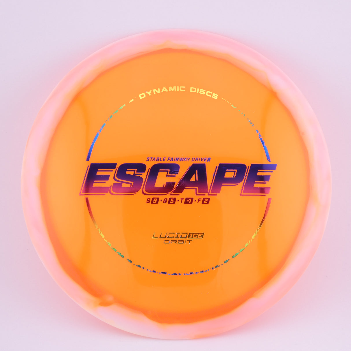 Dynamic Discs Lucid Ice Orbit Escape 173-176g control driver disc golf disc