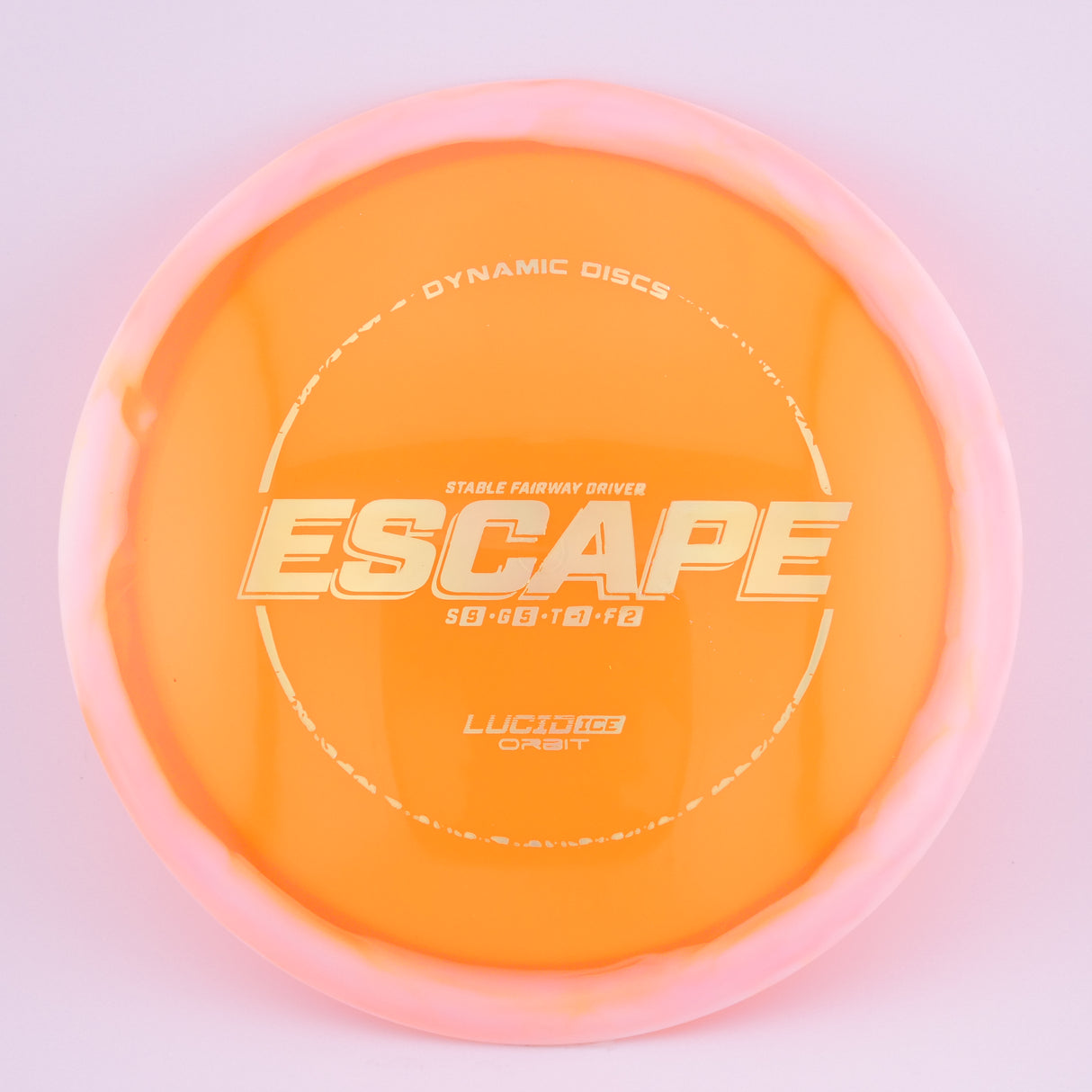 Dynamic Discs Lucid Ice Orbit Escape 173-176g control driver disc golf disc