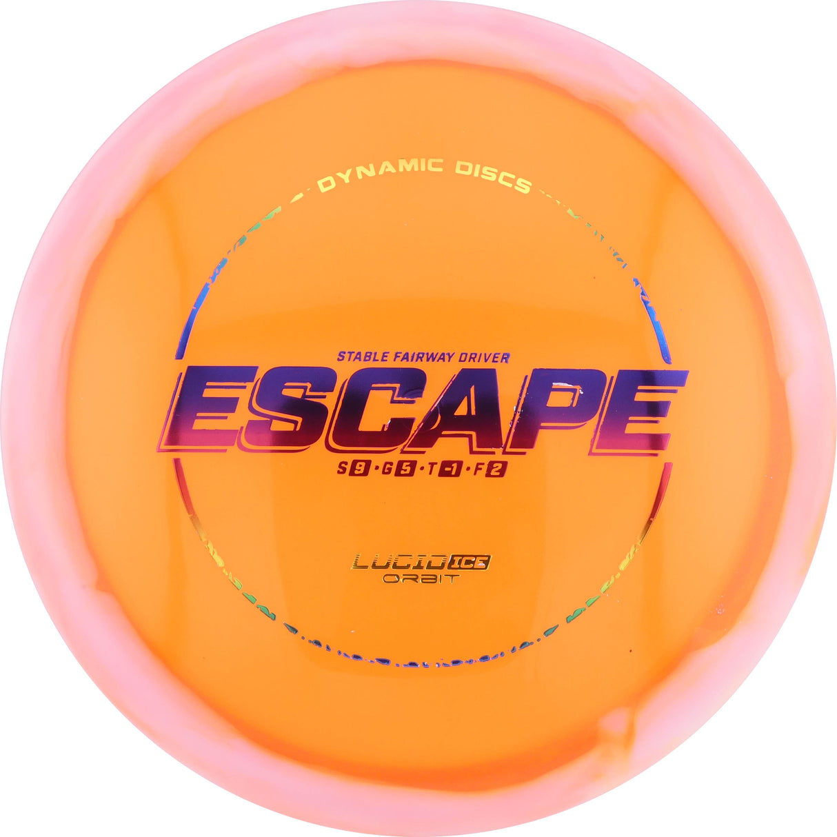 Dynamic Discs Lucid Ice Orbit Escape 173-176g control driver disc golf disc