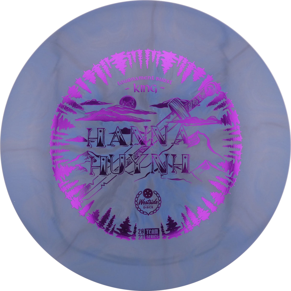 Westside Discs Tournament Burst King - Hannah Huynh 173-176g distance driver disc golf disc