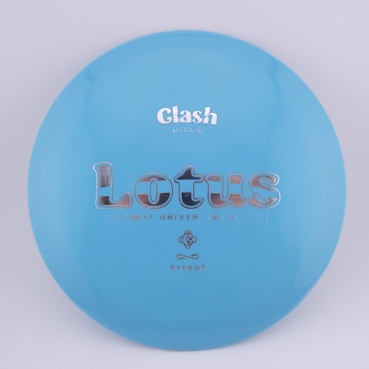 Clash Discs Steady Lotus 173-176g stable control driver disc golf disc