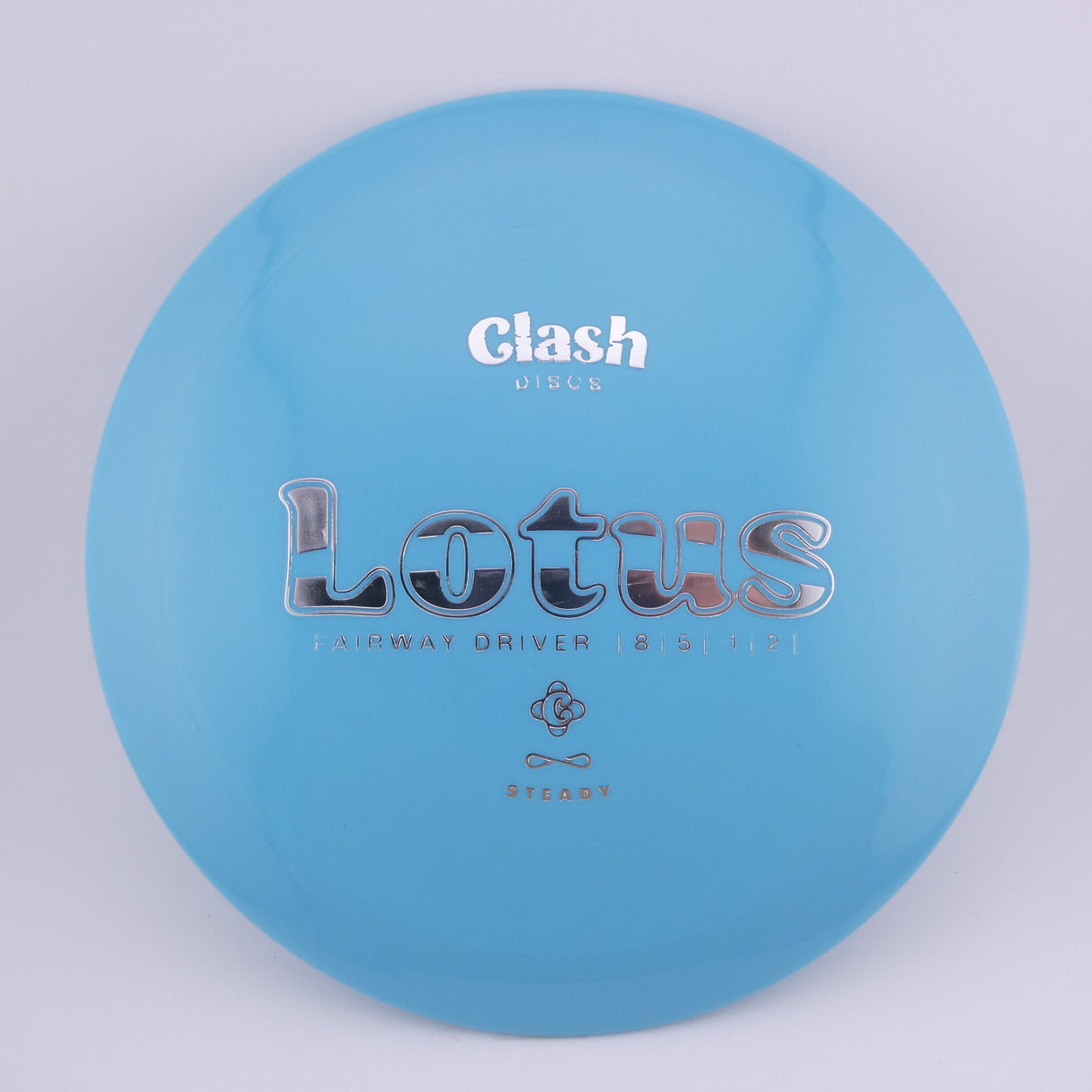 Clash Discs Steady Lotus 173-176g stable control driver disc golf disc