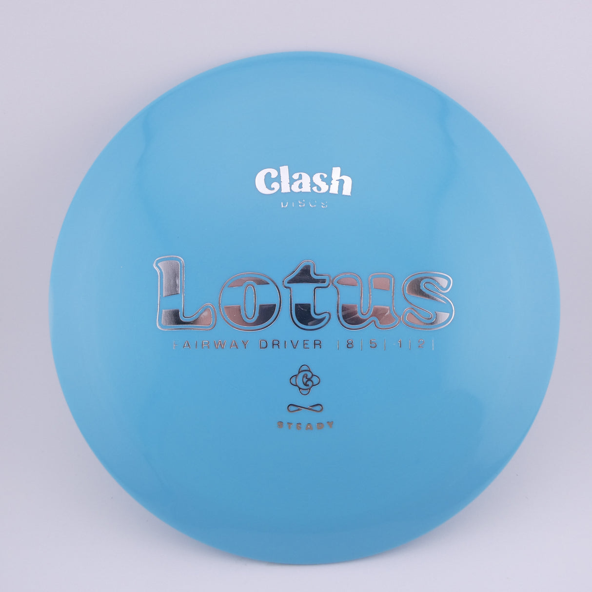 Clash Discs Steady Lotus 173-176g stable control driver disc golf disc