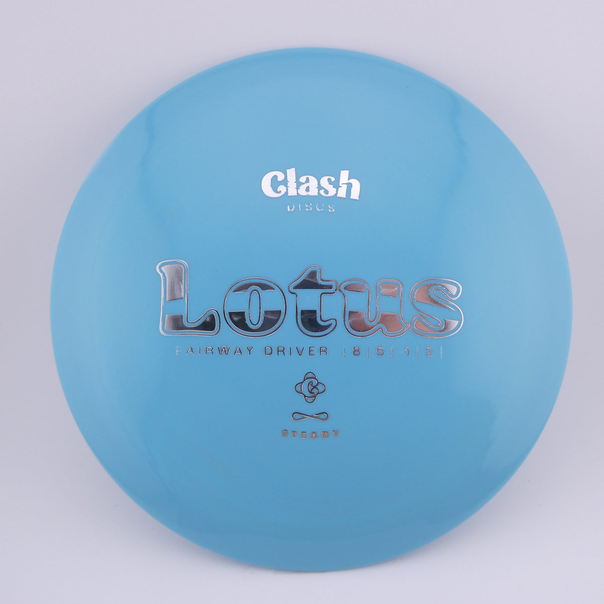 Clash Discs Steady Lotus 173-176g stable control driver disc golf disc