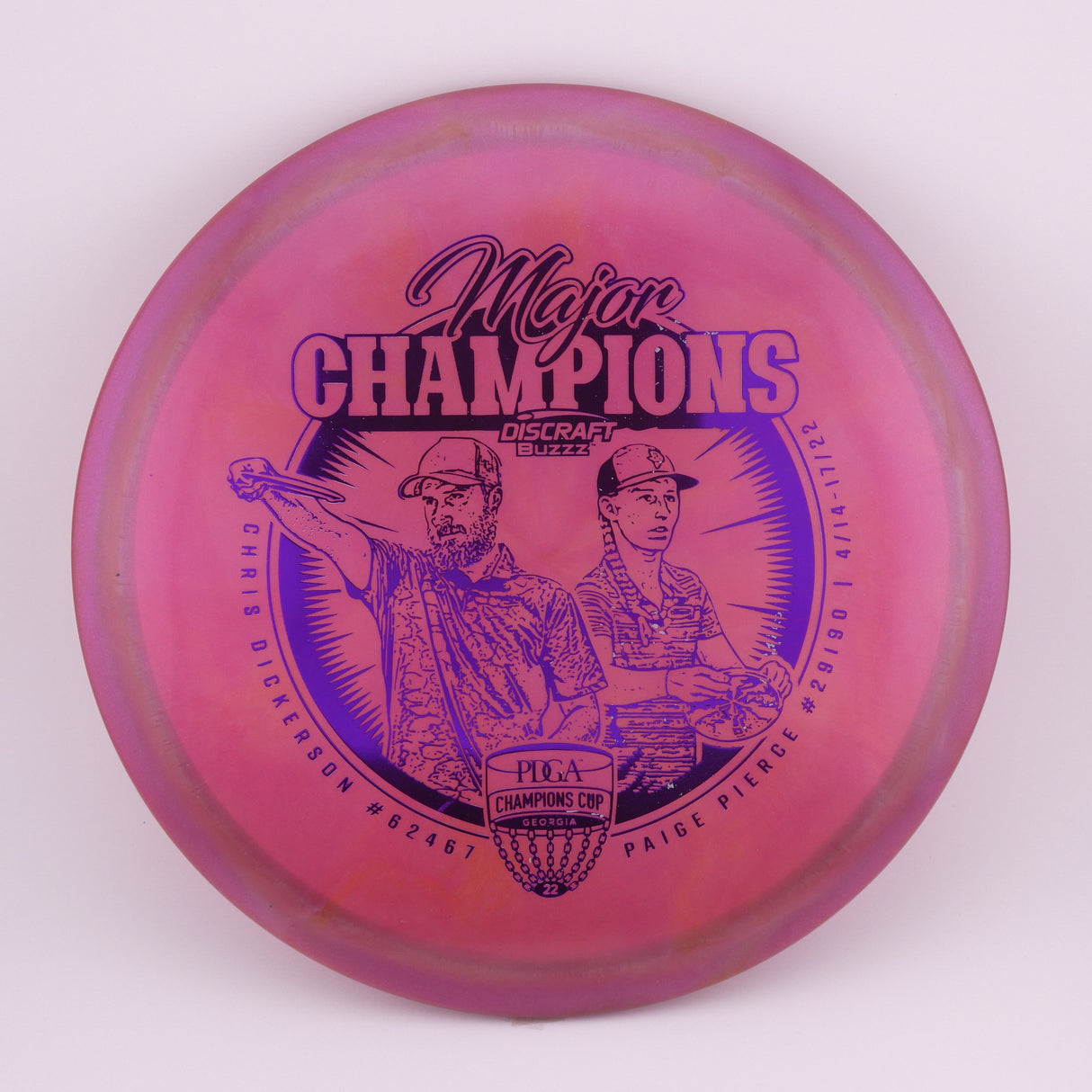 Discraft Limited Edition Buzzz - Champions Cup 2022 midrange disc golf disc