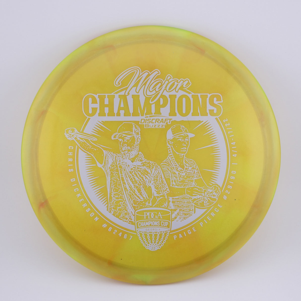 Discraft Limited Edition Buzzz - Champions Cup 2022 midrange disc golf disc