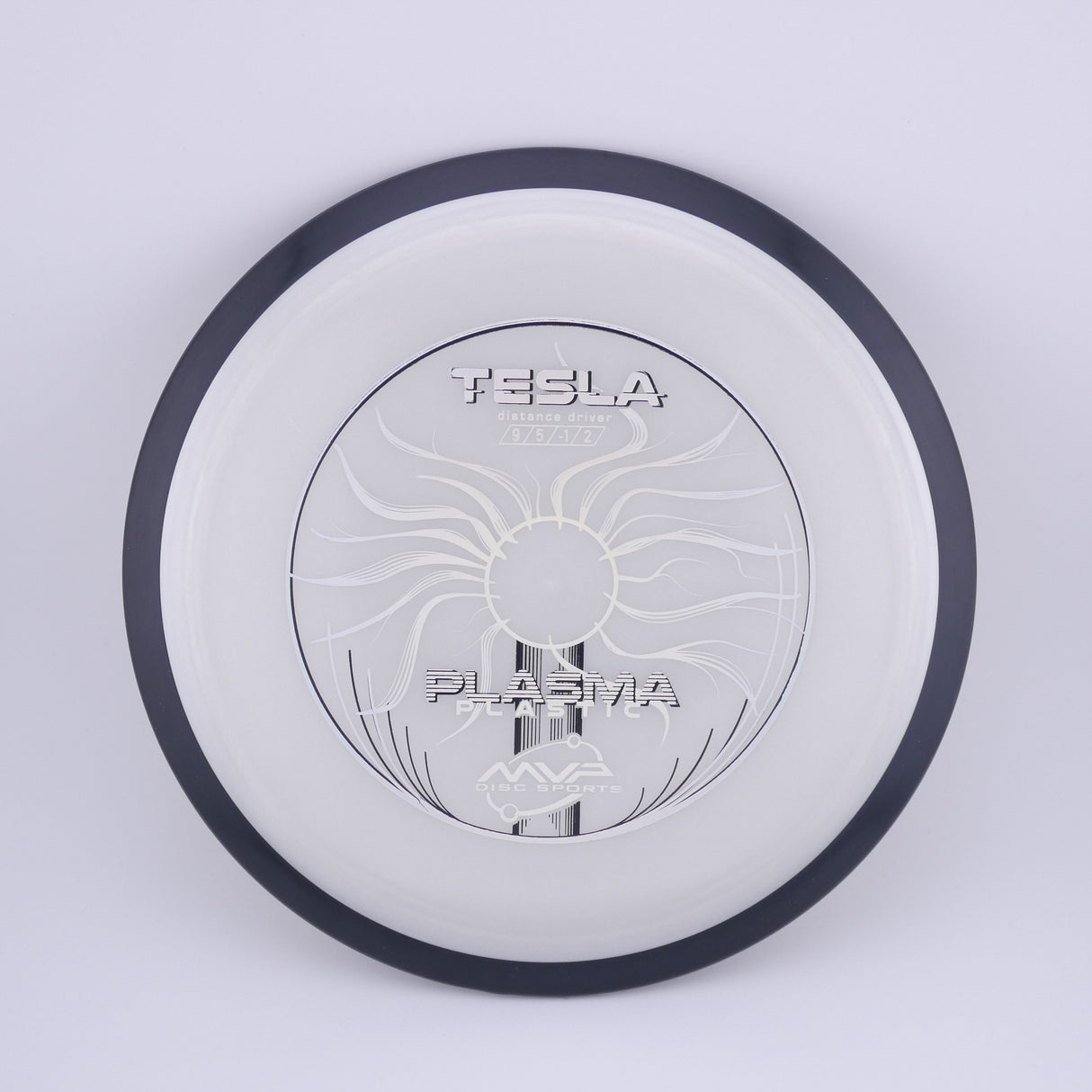 MVP Plasma Tesla 170-175g slightly overstable distance driver disc golf disc