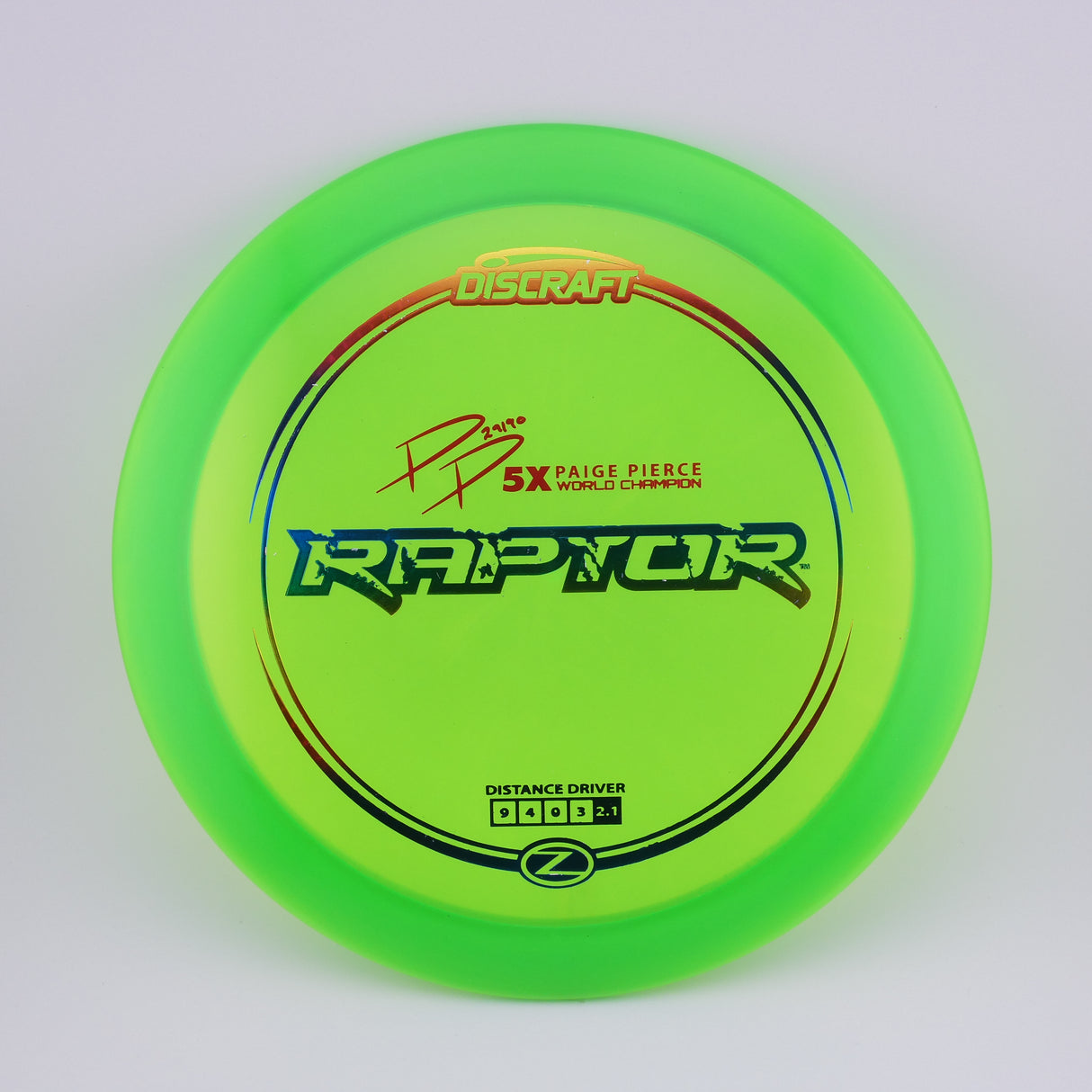 Discraft Z Line Raptor 173-174g control driver disc golf disc