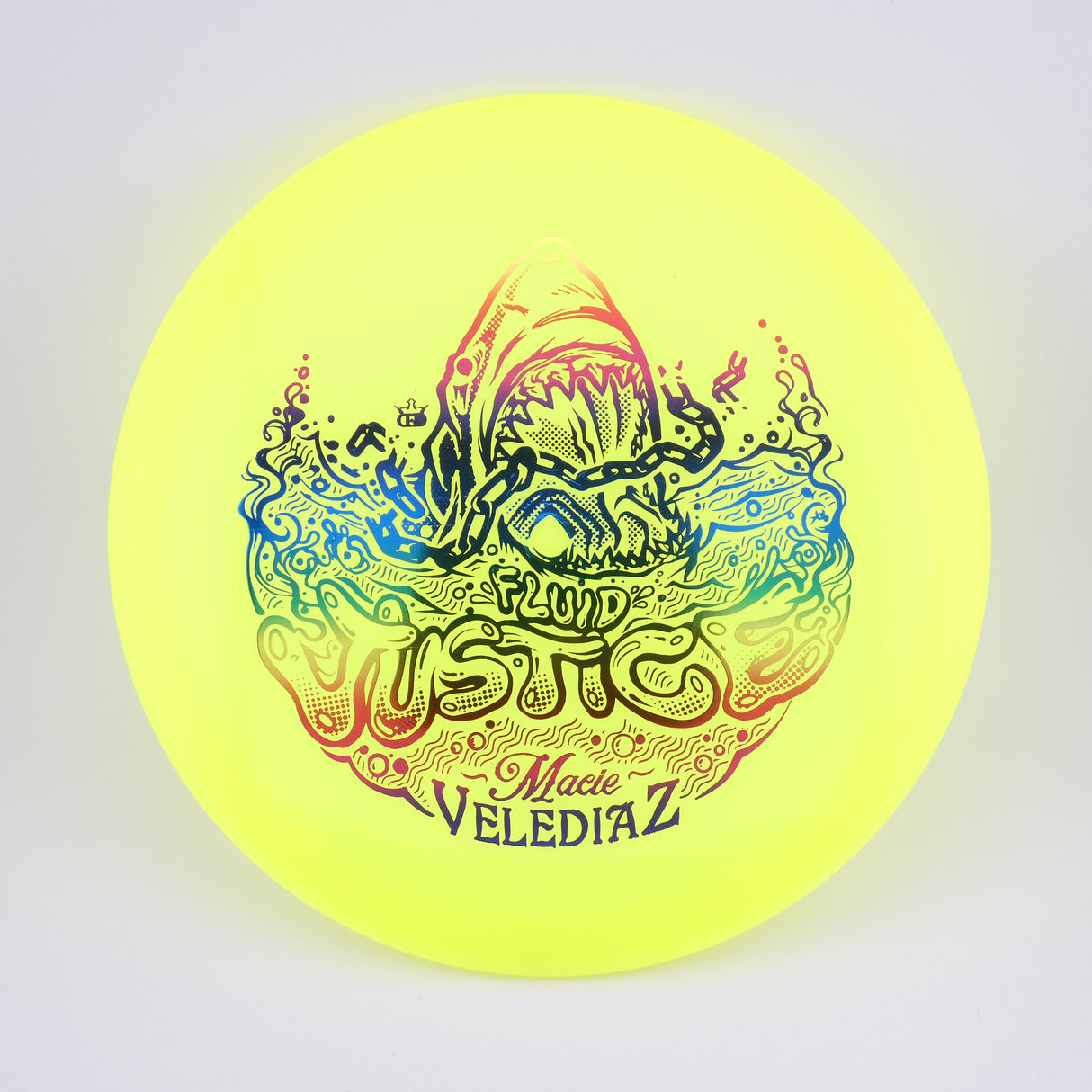 Dynamic Discs Fluid Justice - Macie Velediaz 173-176g midrange disc golf disc