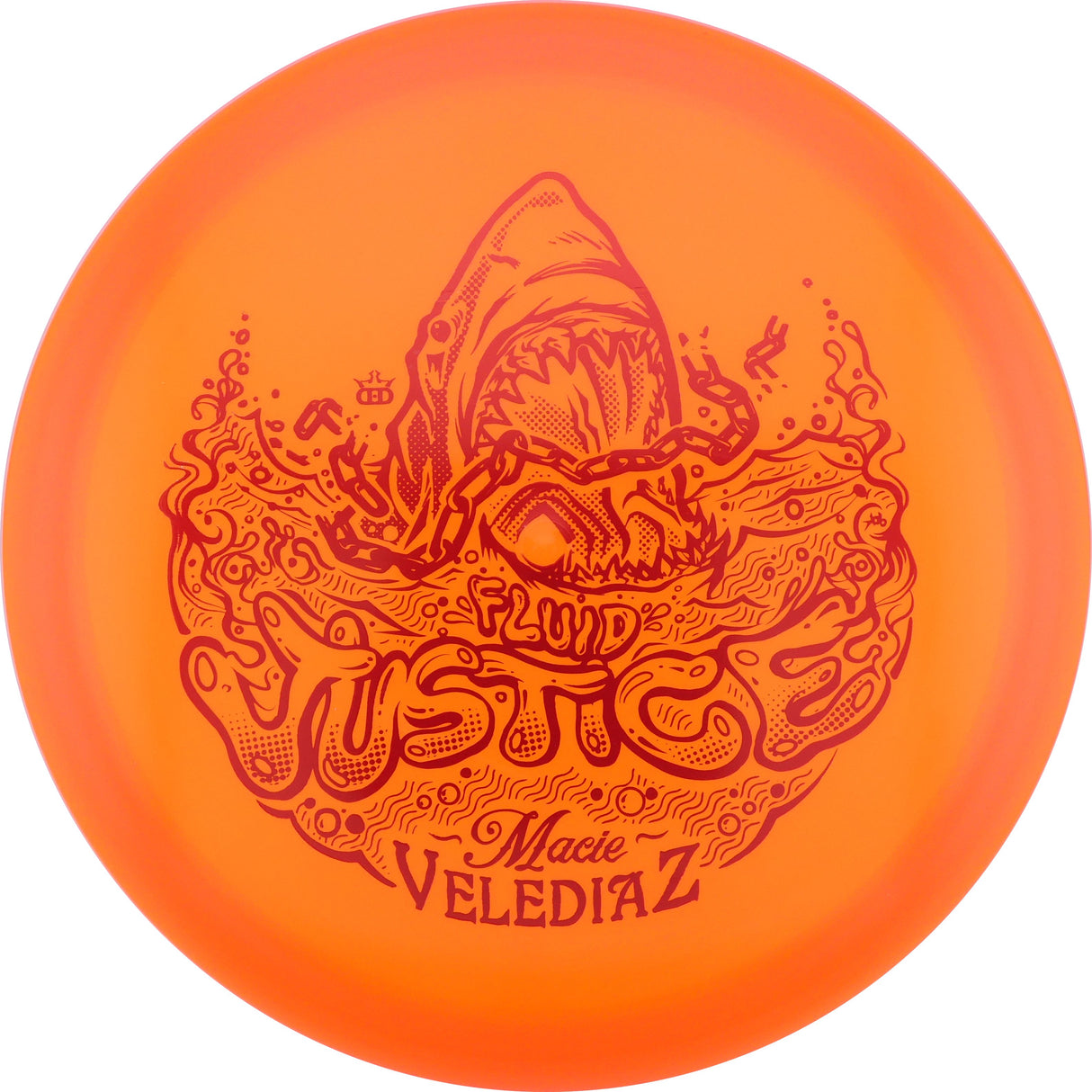 Dynamic Discs Fluid Justice - Macie Velediaz 173-176g midrange disc golf disc