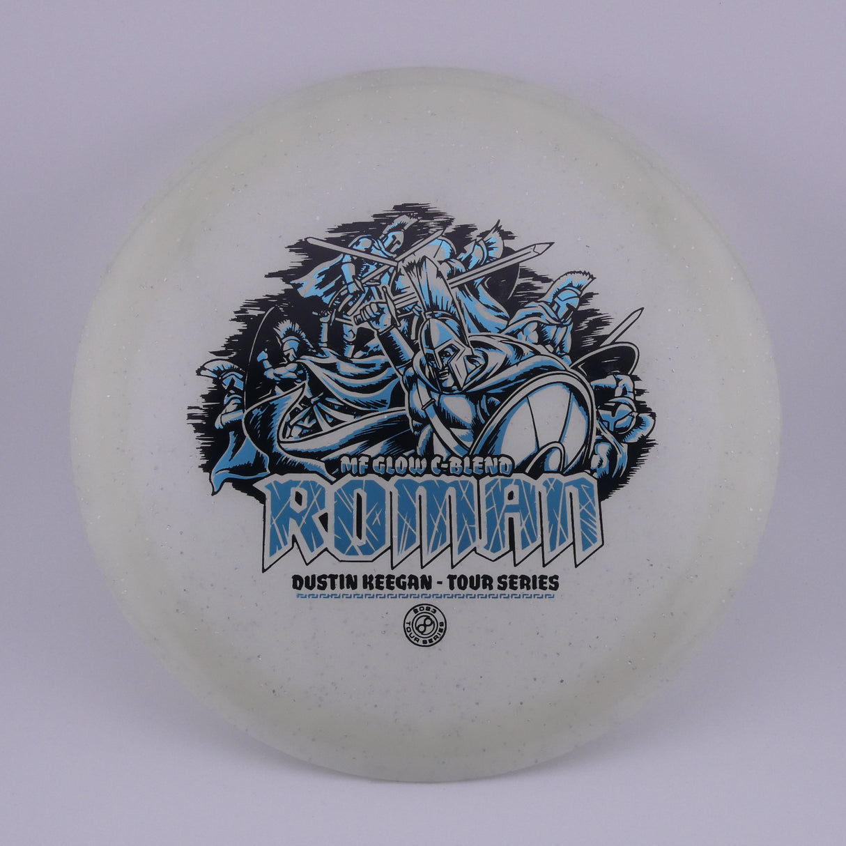 Infinite Metal Flake Glow C-Blend Roman - Dustin Keegan Signature 173-175g overstable control driver disc golf disc