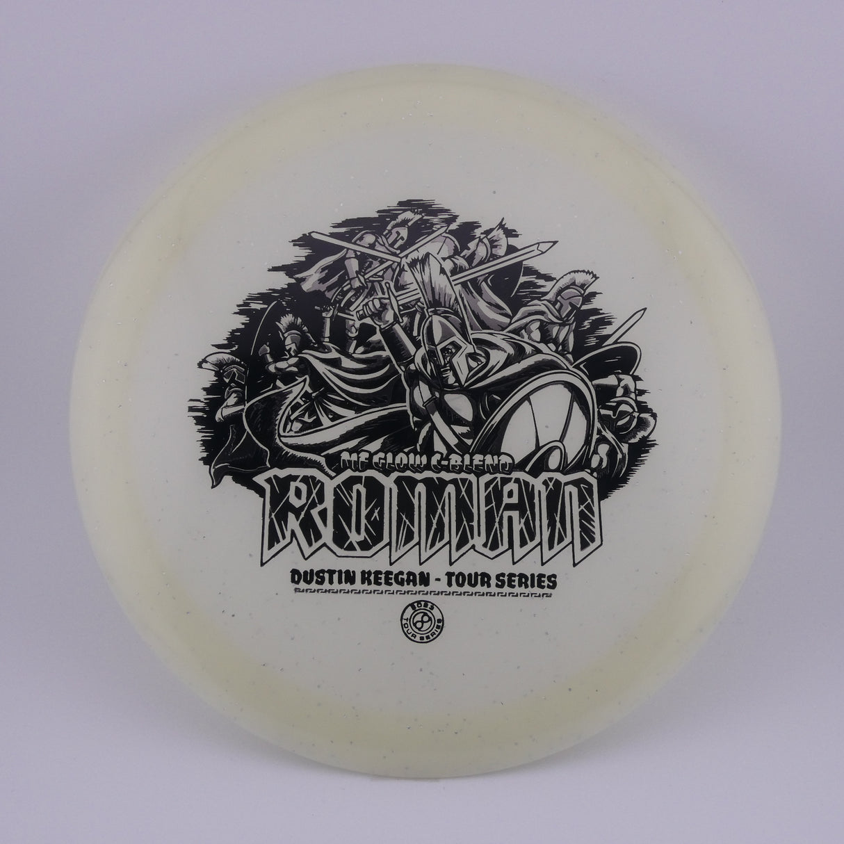 Infinite Metal Flake Glow C-Blend Roman - Dustin Keegan Signature 173-175g overstable control driver disc golf disc