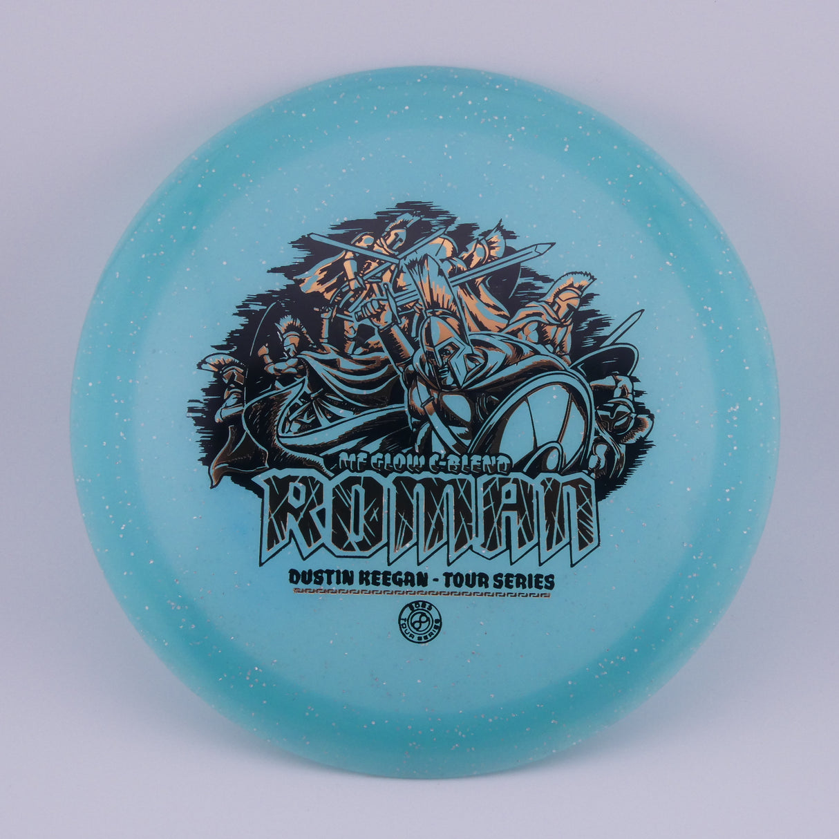 Infinite Metal Flake Glow C-Blend Roman - Dustin Keegan Signature 173-175g overstable control driver disc golf disc