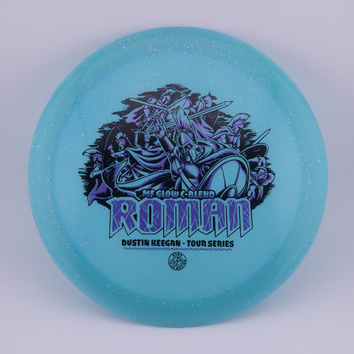 Infinite Metal Flake Glow C-Blend Roman - Dustin Keegan Signature 173-175g overstable control driver disc golf disc