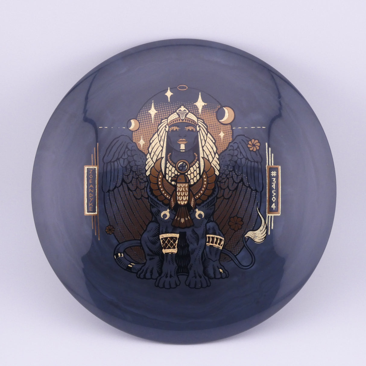 Infinite Swirly S-Blend Sphinx - Zoe Andyke Signature 160-165g understable control driver disc golf disc