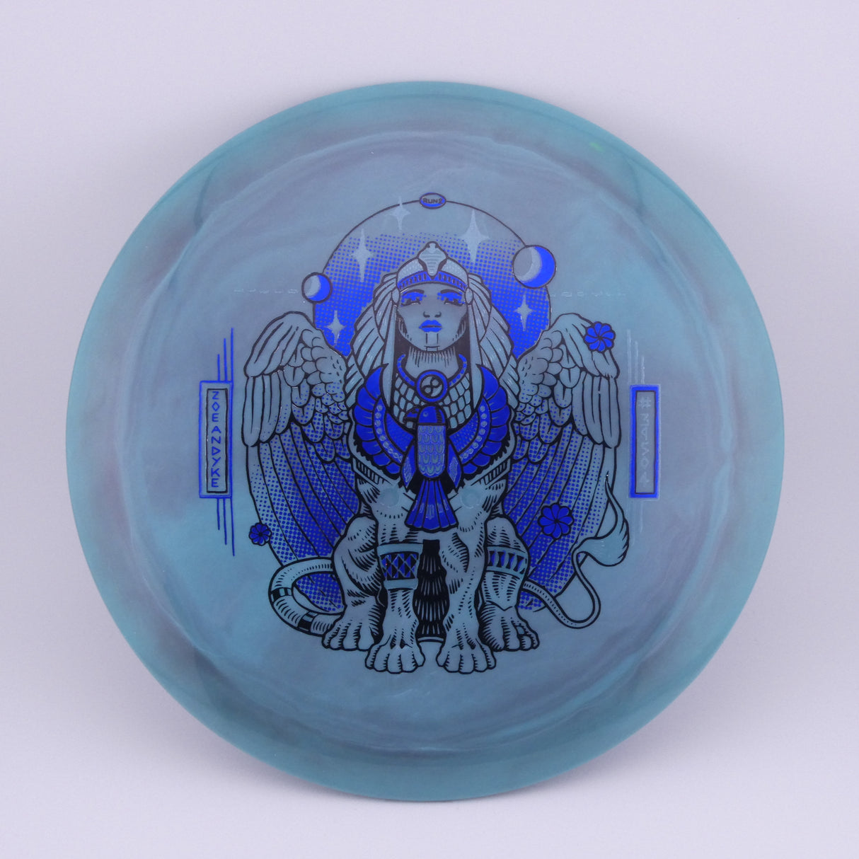 Infinite Swirly S-Blend Sphinx - Zoe Andyke Signature 173-176g understable control driver disc golf disc