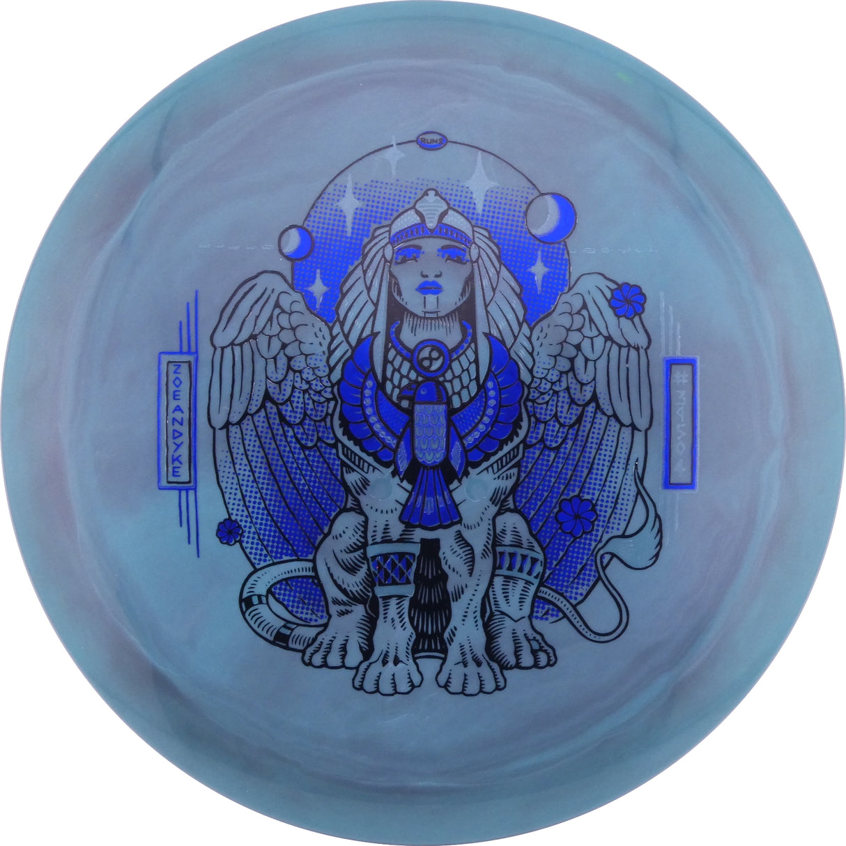 Infinite Swirly S-Blend Sphinx - Zoe Andyke Signature 173-176g understable control driver disc golf disc