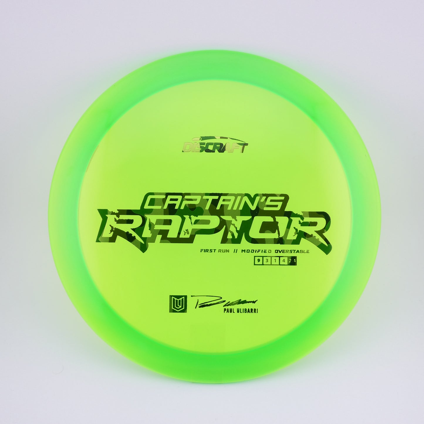 1st Run Captain's Raptor - Special Blend Z