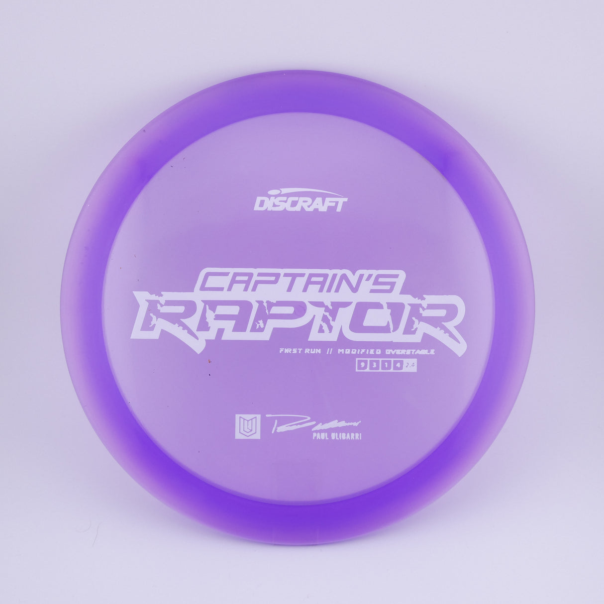 1st Run Captain's Raptor - Special Blend Z