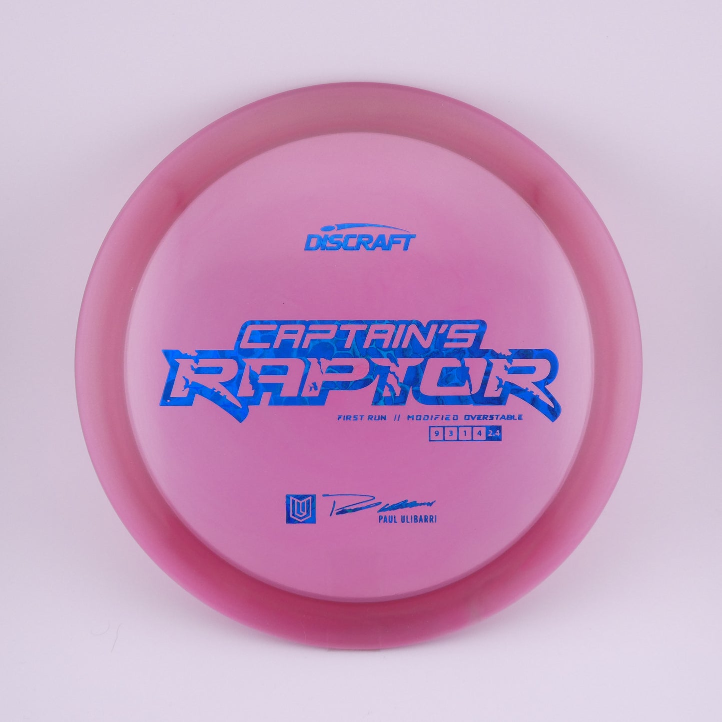 1st Run Captain's Raptor - Special Blend Z