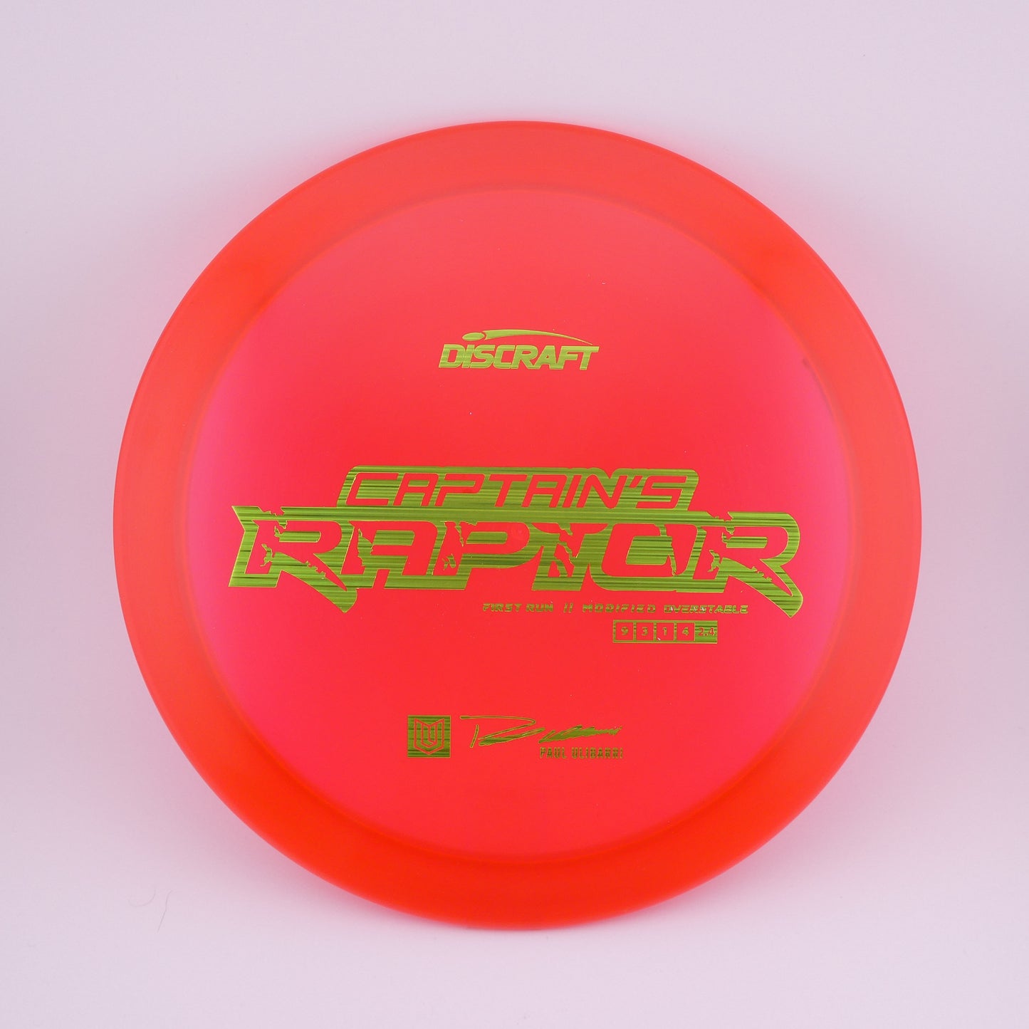1st Run Captain's Raptor - Special Blend Z