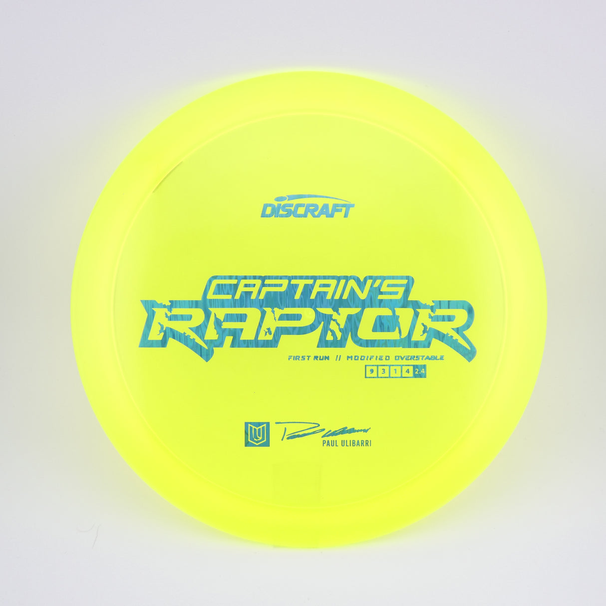 1st Run Captain's Raptor - Special Blend Z