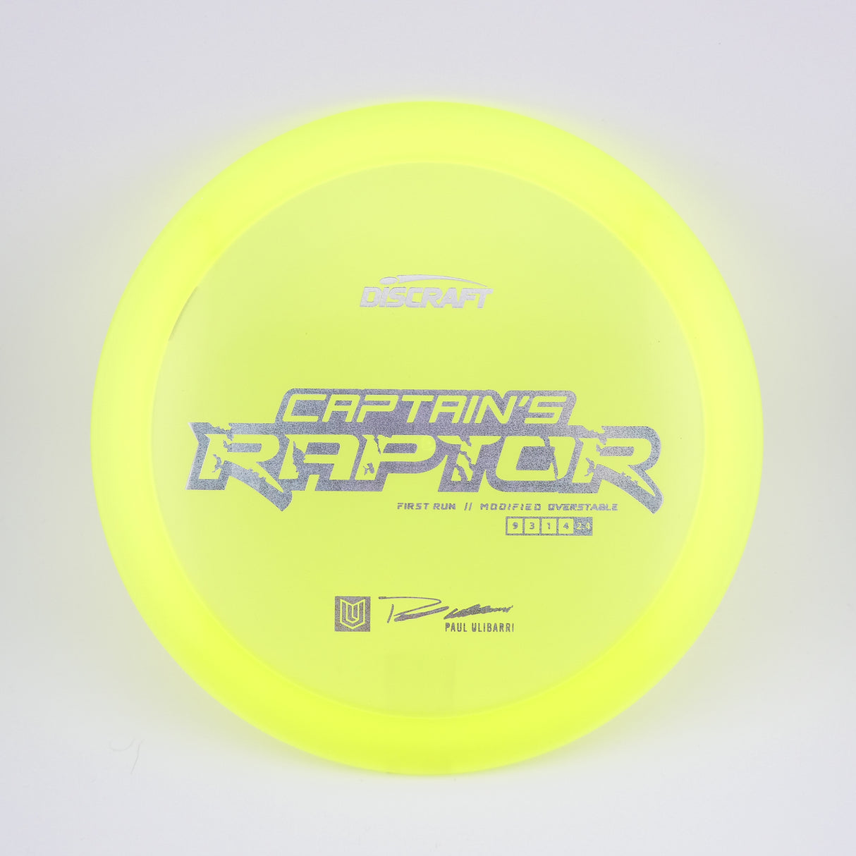 1st Run Captain's Raptor - Special Blend Z