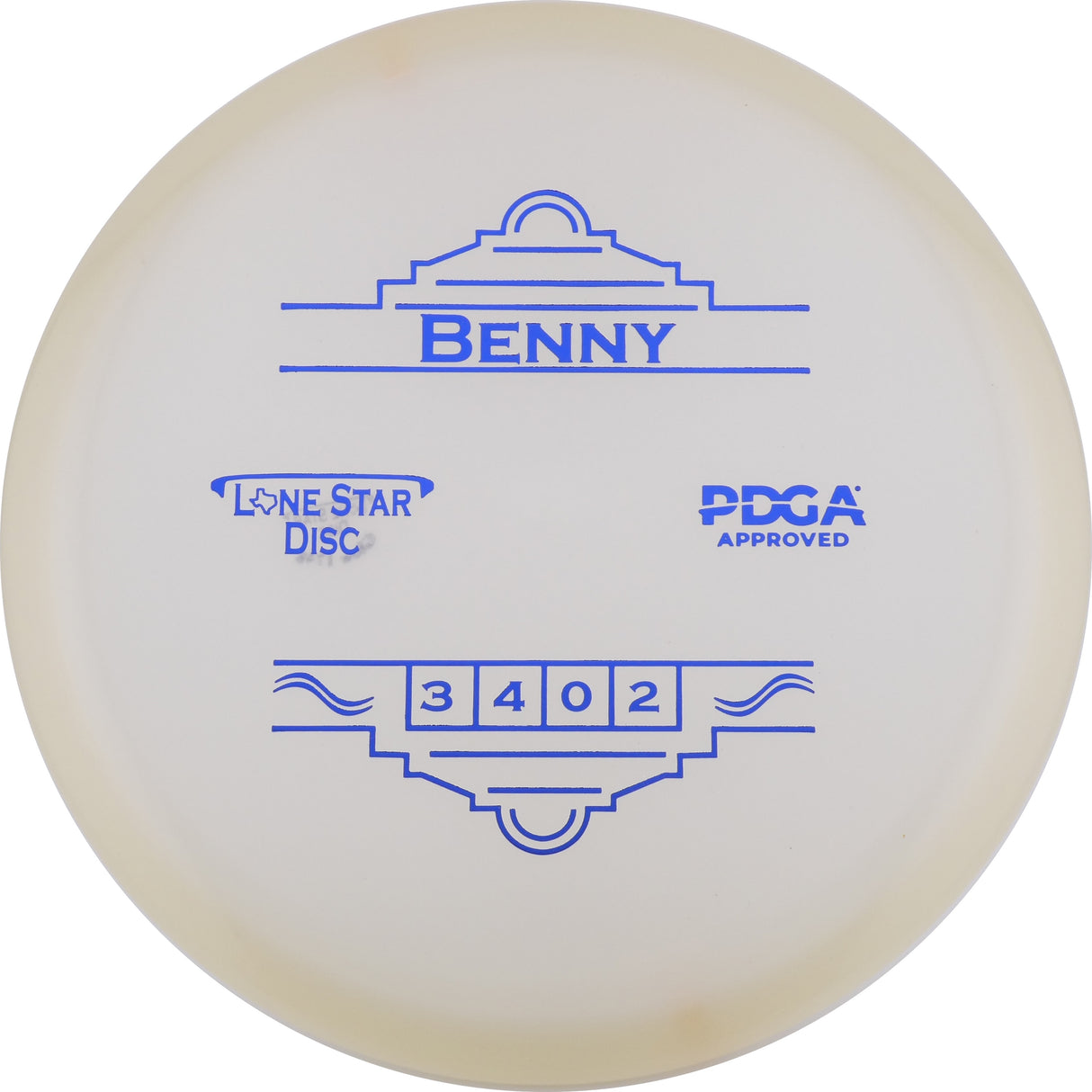 Glow Benny 173-176g disc golf disc