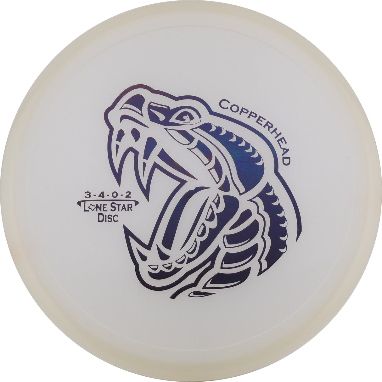 Glow Copperhead 173-176g disc golf disc