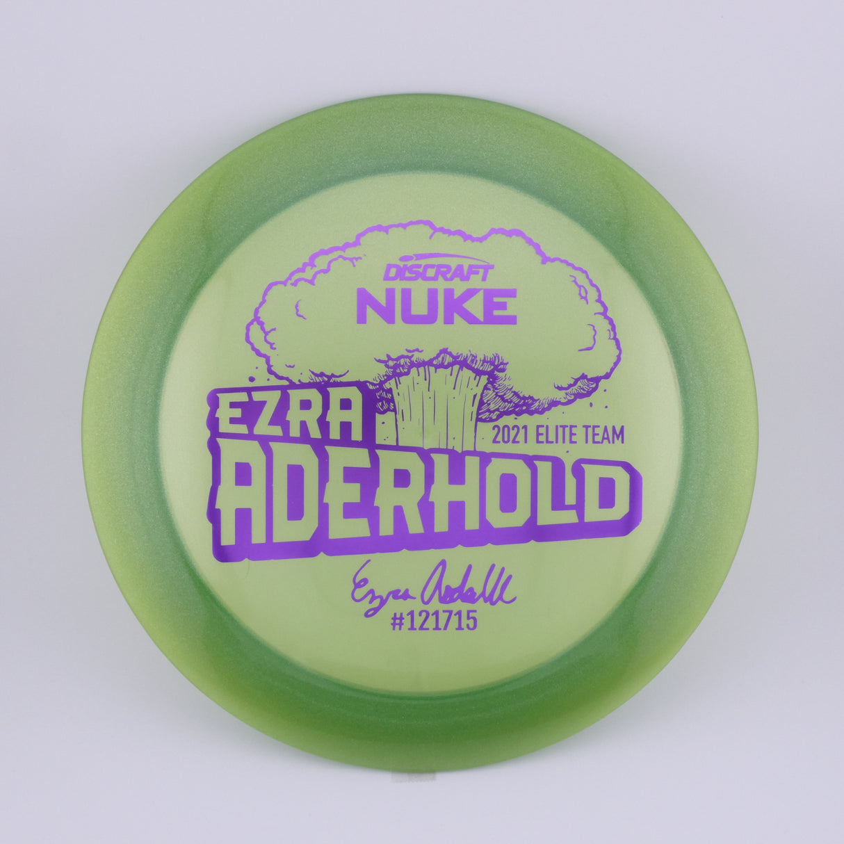 Discraft SE Z Metallic Nuke - Ezra Aderhold 2021 Elite Team distance driver disc golf disc