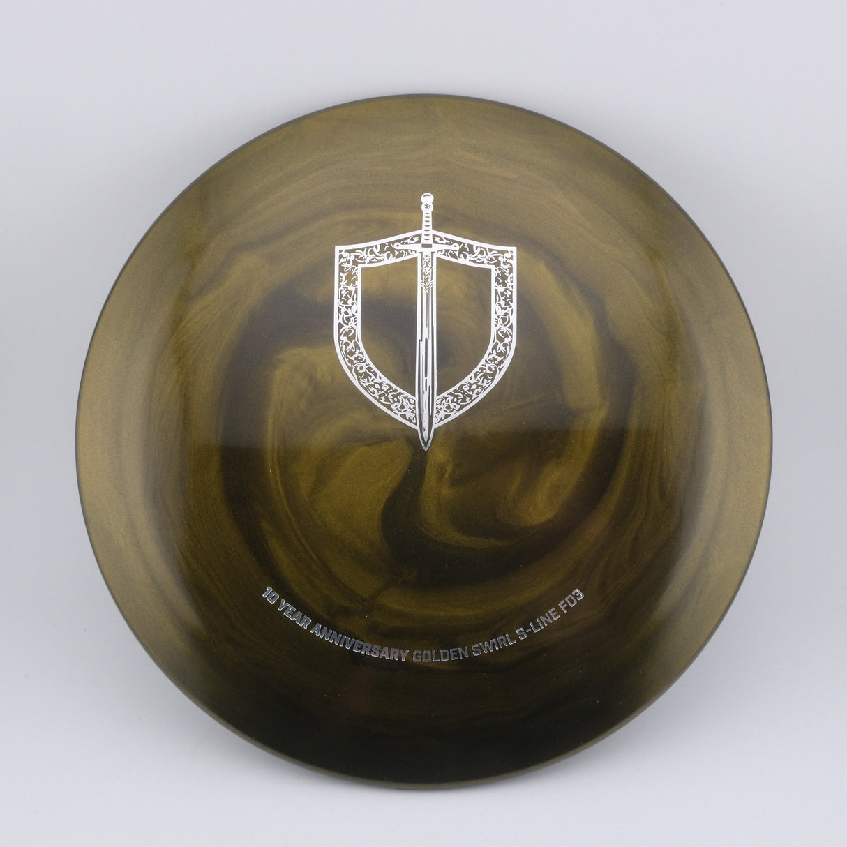 Discmania Golden Swirl S-Line FD3 - 10 yr Anniversary Special Edition control driver disc golf disc