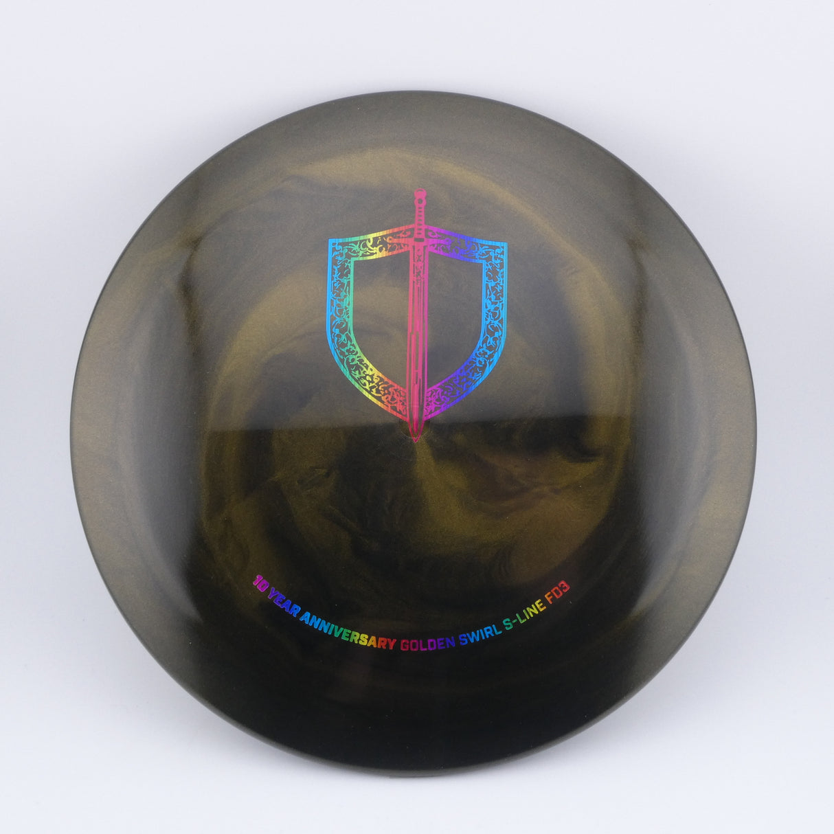 Discmania Golden Swirl S-Line FD3 - 10 yr Anniversary Special Edition control driver disc golf disc
