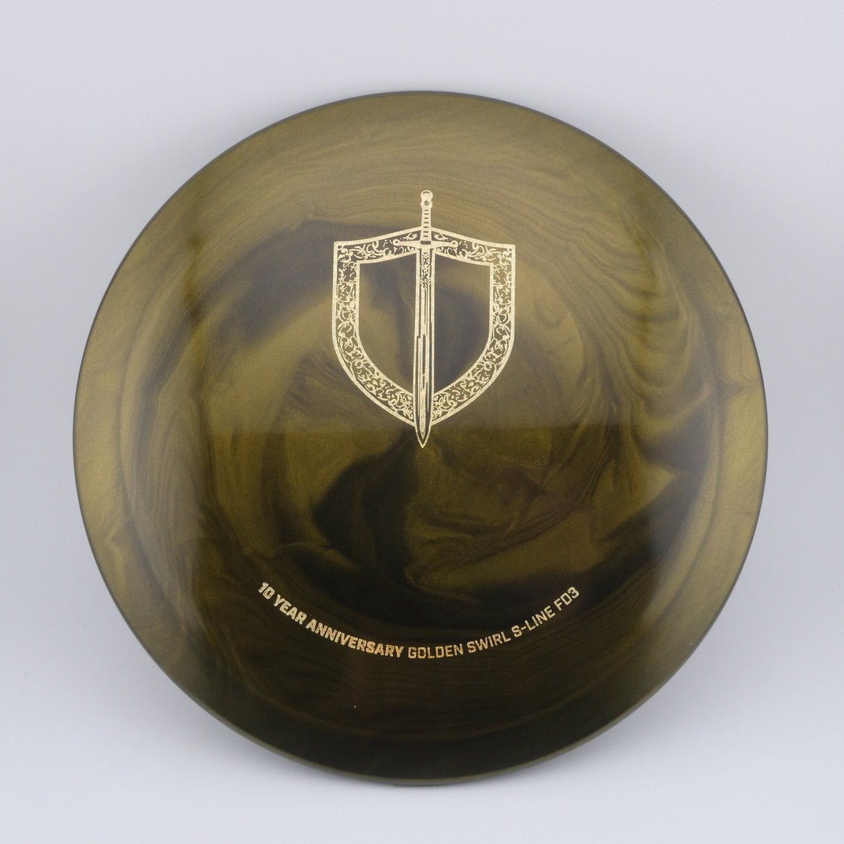 Discmania Golden Swirl S-Line FD3 - 10 yr Anniversary Special Edition control driver disc golf disc