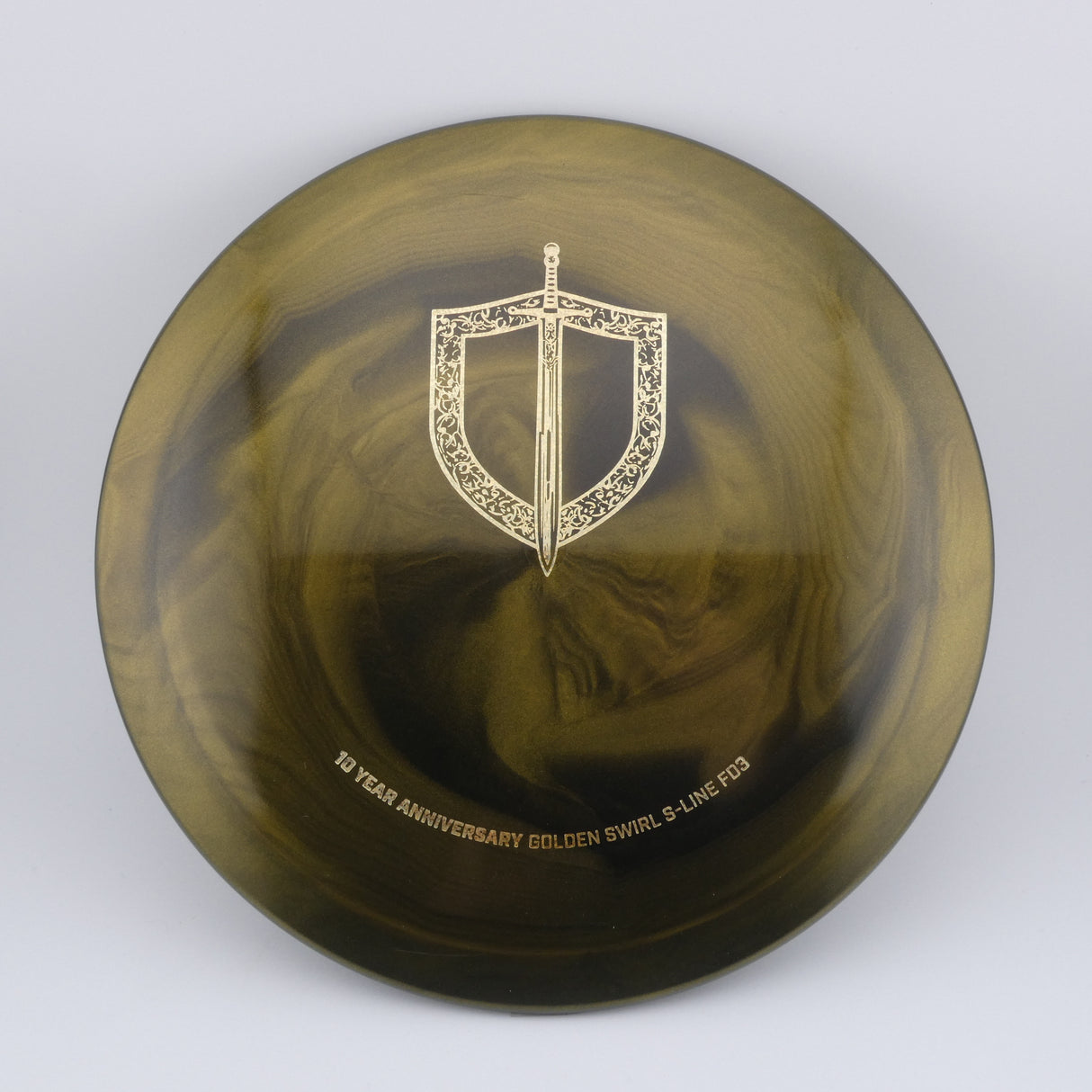 Discmania Golden Swirl S-Line FD3 - 10 yr Anniversary Special Edition control driver disc golf disc