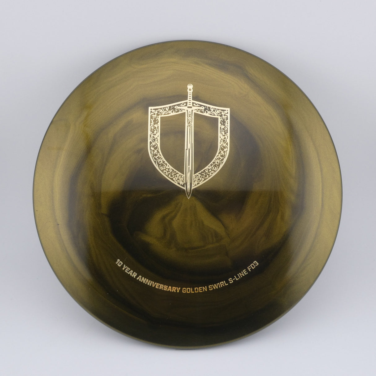 Discmania Golden Swirl S-Line FD3 - 10 yr Anniversary Special Edition control driver disc golf disc