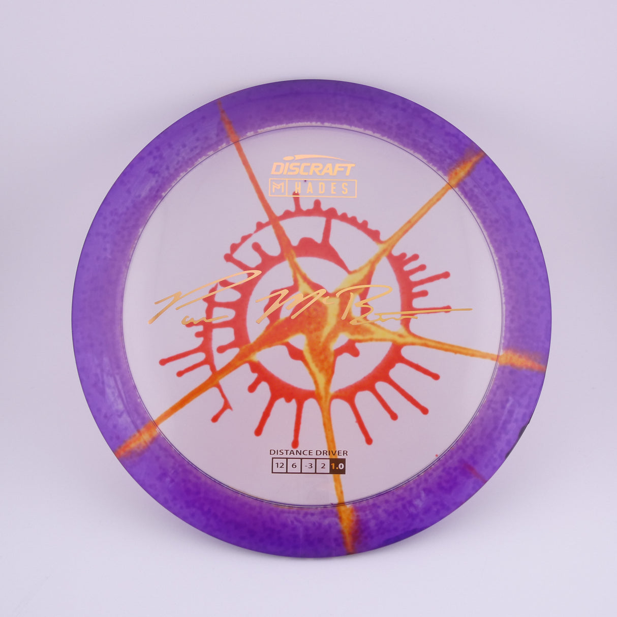 Discraft Paul McBeth Fly Dye Z Hades 173-174g distance driver disc golf disc