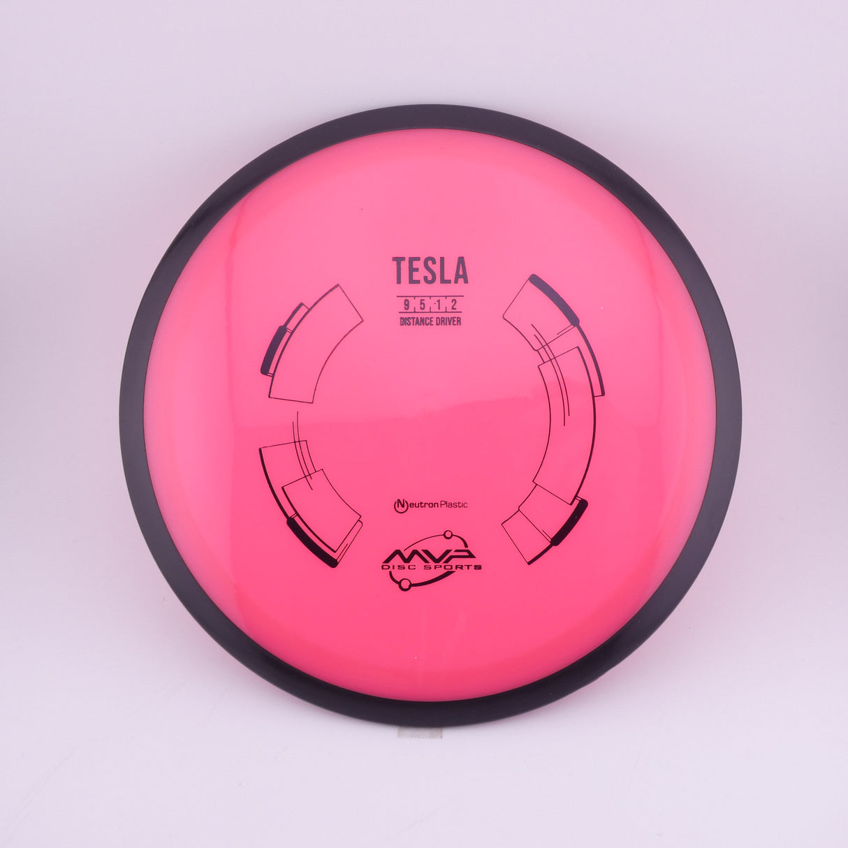 MVP Neutron Tesla 170-175g slightly overstable distance driver disc golf disc